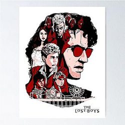 THE LOST BOYS SEEING RED Poster