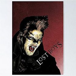 The Lost Boys: colour Redux Poster
