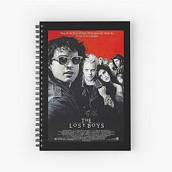 Vintage Lost Boys Spiral Notebook