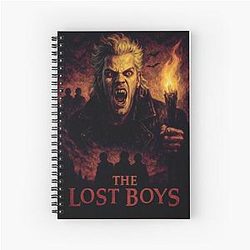 The Lost Boys Eternal Nightmare Vampire Spiral Notebook
