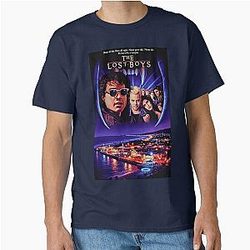 The Lost Boys Reimagined Classic Movie Poster Art T-Shirt