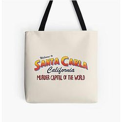 The Lost Boys Welcome to Santa Carla All Over Print Tote Bag