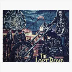 The Lost Boys - Santa Carla Night Ride Reimagined Movie Poster Jigsaw Puzzle
