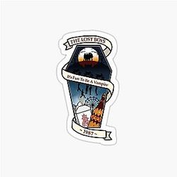 The Lost Boys Coffin Sticker