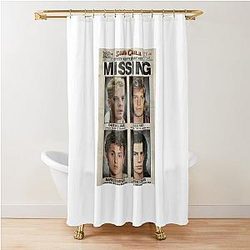 The Lost Boys Missing Flyer Shower Curtain