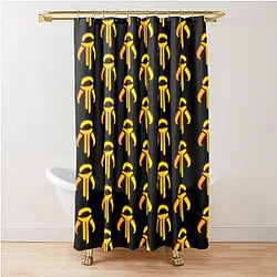 Here Be Mandalorians Shower Curtain