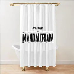 The Mandalorian Shower Curtain