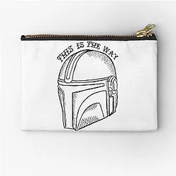 The Mandalorian Zipper Pouch