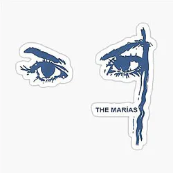 The Maria's merch sticker