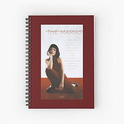 The Marias Cinema Album Vertical Spiral Notebook