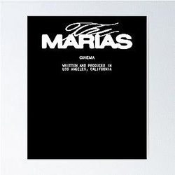 The Marias Merch Poster