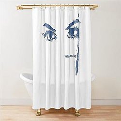 The Maria's Merch Shower Curtain