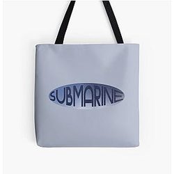 Submarine Marias All Over Print Tote Bag