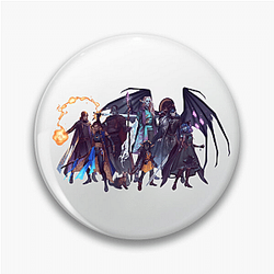 The Mighty Nein Limited Collection The Mighty Nein Pins