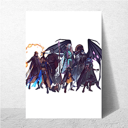 The Mighty Nein Limited Collection The Mighty Nein Posters