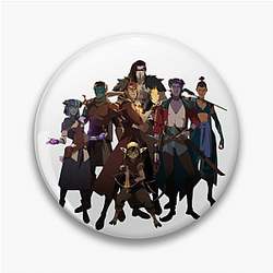 The Mighty Nein Merchandise For Fans The Mighty Nein Pins