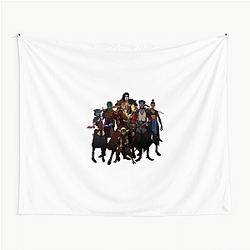 The Mighty Nein Merchandise For Fans The Mighty Nein Tapestries