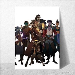 The Mighty Nein Merchandise For Fans The Mighty Nein Posters