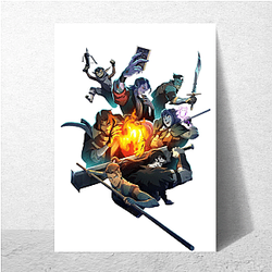 The Mighty Nein Merch For Fans The Mighty Nein Posters