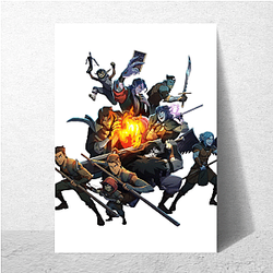 The Mighty Nein Merchandise The Mighty Nein Posters