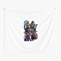The Mighty Nein Collection for fans The Mighty Nein Tapestries