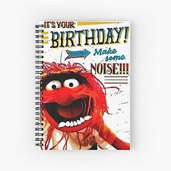 THE MUPPETS ANIMAL BIRTHDAY Notebook