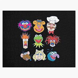 The Muppets Classic Character Logo Jigsaw Puzzle