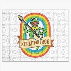 Disney The Muppets Kermit the Frog Spreading Joy Since 1955 Puzzle