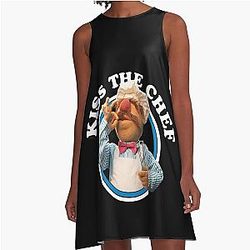 The Muppets Kiss the Chef A-Line Dress