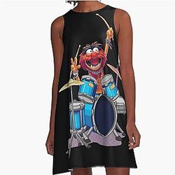 Animal Drummer The Muppets A-Line Dress