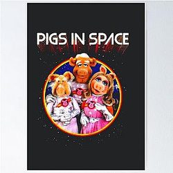The Muppets in Space Poster