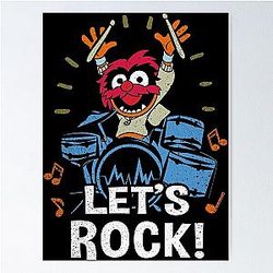 The Muppets Animal Logo Poster