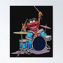 Animal The Muppets Classic T-Shirt Poster