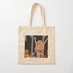 Venus Lady Gaga ft The Muppets Cotton Tote Bag