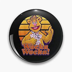 The Muppets Fozzie Bear Portrait Pin