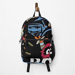 The Muppets Animal Rock Drum Distressed Logo Backpack