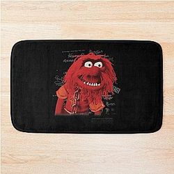 The Muppets Animal Red Vintage Bath Mat