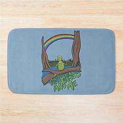 The Rainbow Connection Kermit the Muppets Bath Mat