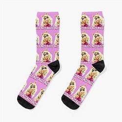 Miss Piggy Fan Art Socks
