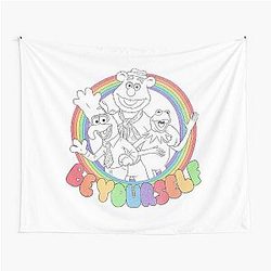 The Muppets Be Rainbow Tapestry