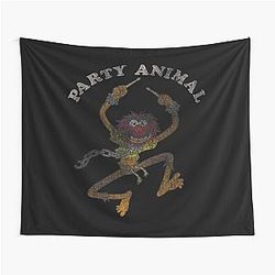 The Muppets Distressed Party Muppet Tapestry