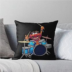 Animal the Muppets Throw Pillow