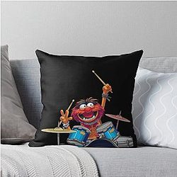 Animal The Muppets Show Throw Pillow