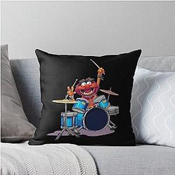Animal The Muppets Show Throw Pillow
