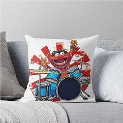 Animal The Muppets Show Throw Pillow
