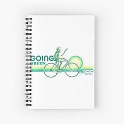 The Muppets Kermit Going Green Spiral Notebook