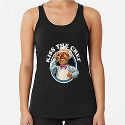The Muppets Kiss The Chef Racerback Tank Top