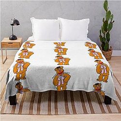 The Muppets Fozzie Bear Throw Blanket