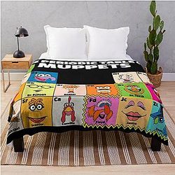 The Muppets' Periodic Table Muppets Throw Blanket