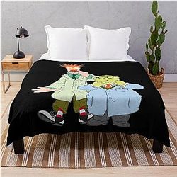 Beaker and Dr. Bunsen Honeydew The Muppets Show Throw Blanket